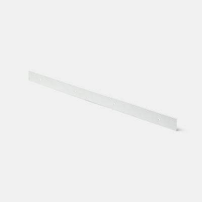 Profil de finition pour plan de travail GoodHome Nantua Argent l. 39 mm x H. 38 mm