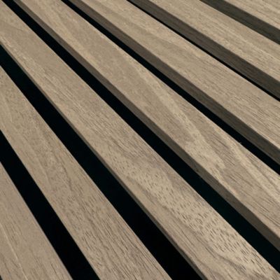 Profil de finition (tasseau) pour panneau mural décoratif - coloris Bois Naturel