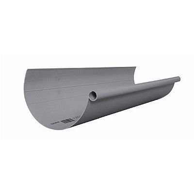 Profil de gouttière gris 25 cm L.4 m Fitt