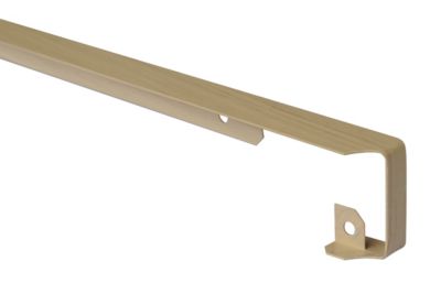 Profil de jonction d'angle pour plan de travail effet bois clair l.67 cm x H.38 mm Nordlinger Pro