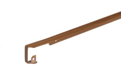 Profil de jonction d'angle pour plan de travail effet bois moyen l.67 cm x H.38 mm Nordlinger Pro