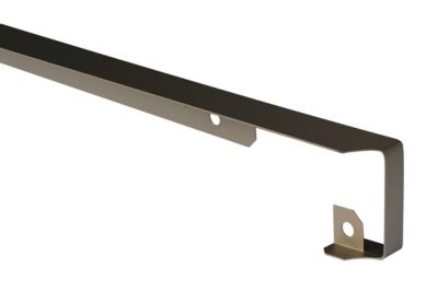 Profil de jonction d'angle pour plan de travail effet inox l.67 cm x H.38 mm Nordlinger Pro