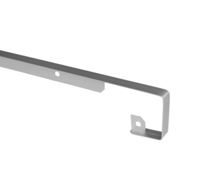 Profil de jonction droit pour plan de travail aluminium l.67 cm x H.38 mm Nordlinger Pro