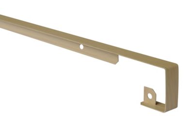 Profil de jonction droit pour plan de travail effet bois clair l.67 cm x H.38 mm Nordlinger Pro