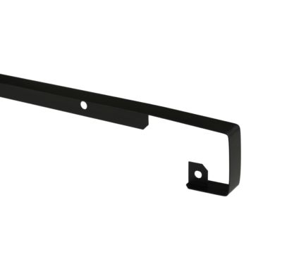 Profil de jonction droit pour plan de travail noir l.67 cm x H.38 mm Nordlinger Pro