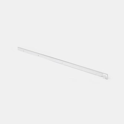 Profil de jonction pour plan de travail GoodHome Nantua Argent l. 24 mm x H. 16 mm