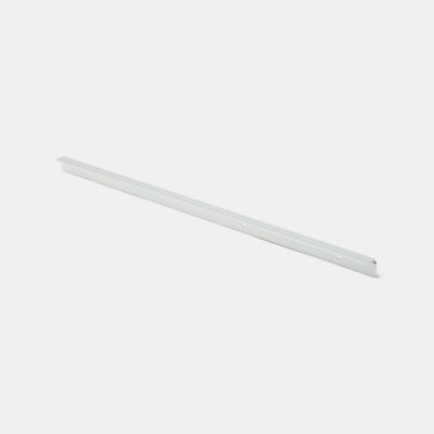 Profil de jonction pour plan de travail GoodHome Nantua argent L. 626,8 mm l. 29 mm x H. 25 mm
