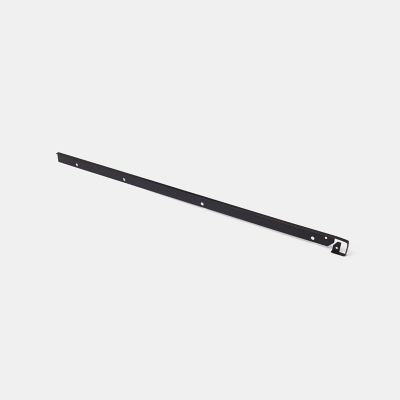 Profil de jonction pour plan de travail GoodHome Nantua Noir l. 24 mm x H. 16 mm