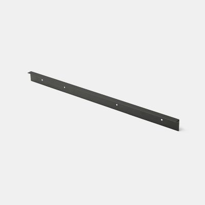 Profil de jonction pour plan de travail GoodHome Nantua Noir l. 39 mm x H. 25 mm
