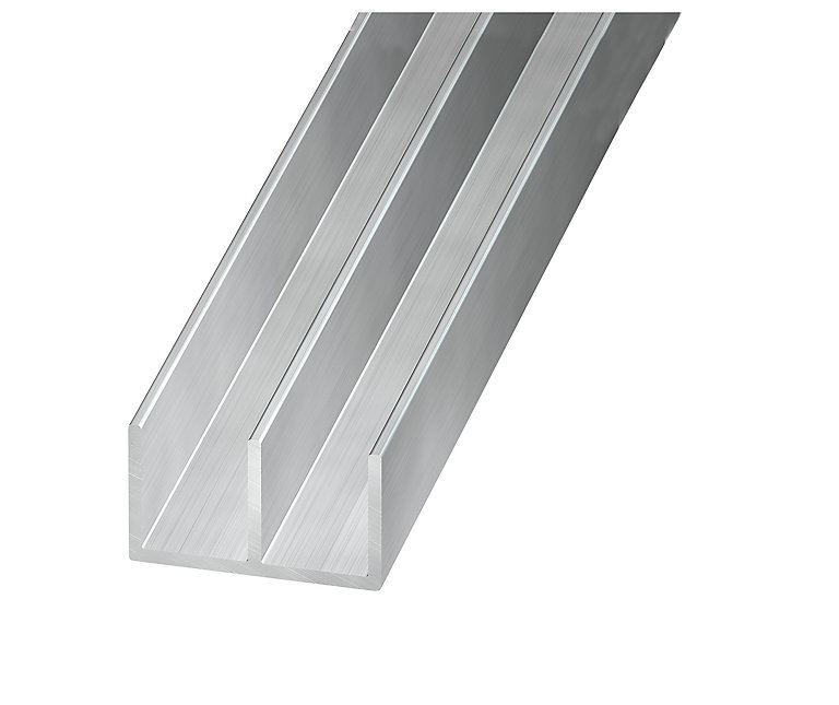 aluminium Plat Angle avec 1/16 dans environ 121.92 cm épais 3/4 dans X 1/2 in X 48 in 