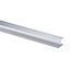 Profil H aluminium 16 mm L.3 m Polywall
