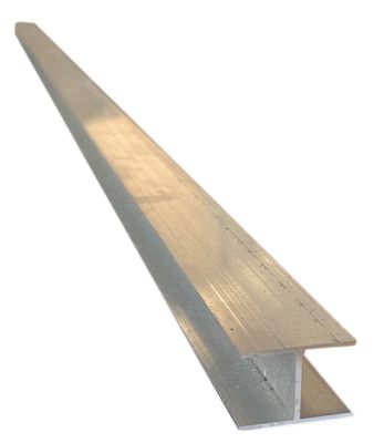 Profil H aluminium 3 m x 16 mm Dhaze