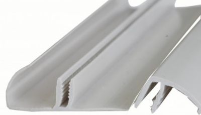 Profil multifonction PVC Blanc 260 cm