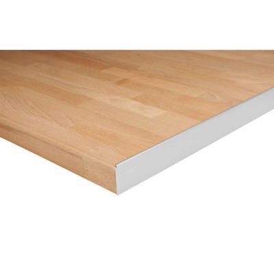Profil plan de travail finition bordure blanc