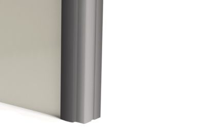 Profilé poignée alu Styldoor pour portes de placard coulissant d'ép ...