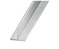 Profilé T aluminium brut 20 x 20 mm, 2 m