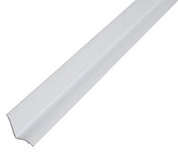 Profilé d'étanchéité intérieur Diall fretté PVC blanc lisse L.2,5m x l.2,1cm x ep.14mm