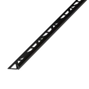 Profilé quart de rond fermé pour revêtement - PVC blanc - L. 2,5 m - ép. 8  mm - DURAL