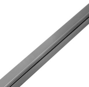 Profilé de finition d'extrémité Grosfillex clipsable L.2,60m alu
