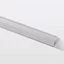 Profilé de finition en U en aluminium pour sol , décor métal mat GoodHome 8,5 x 930 mm