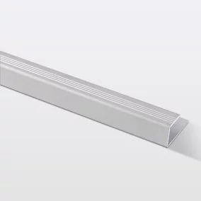 Profilé de finition en U en aluminium pour sol , décor métal mat GoodHome 8,5 x 930 mm