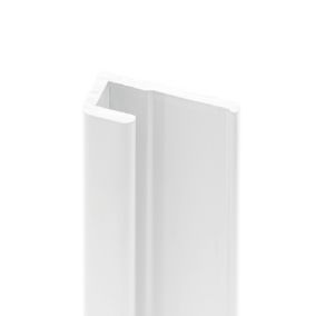 Profilé de fintion pour panneaux muraux Schulte DécoDesign, blanc