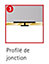 Profilé de jonction H.255 x 3,3 cm, aluminium, argent, Schulte Deco Design