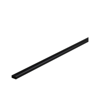 Profilé de strip LED Base IP20 noir Paulmann L.200 x H.9 x P.17cm
