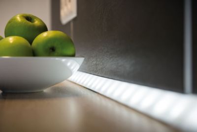 Profilé de strip LED Delta Paulmann IP20 Alu, Satiné L.1 m x P.2 cm x H.2 cm