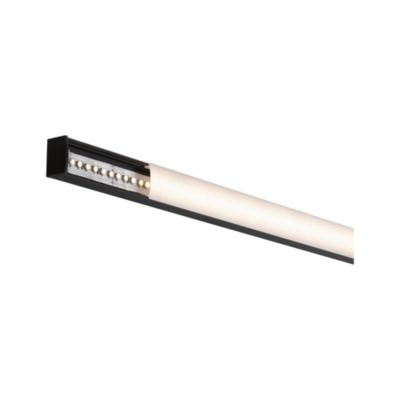 Profilé de strip LED Square IP20 noir et blanc Paulmann L.100 x H.15 x P.23cm