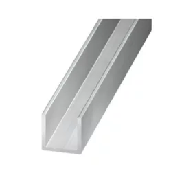 Profilé U aluminium brut 10 x 20 x 10 mm, 1 m