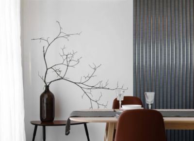 Profils de finitions pour panneau mural décoratif anthracite (droite et gauche)