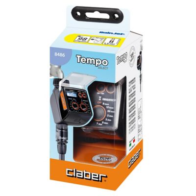 Programmateur d'arrosage une voie Claber Tempo select