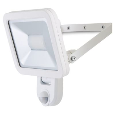 Projecteur extérieur LED avec détecteur Luxa102-140 TheBen 2x8W blanc