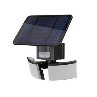 Réverbère solaire LED 170W capteur de lumière capteur crépusculaire étanche  IP65 lampe panneau photovoltaïque lumière sécurité porte de jardin
