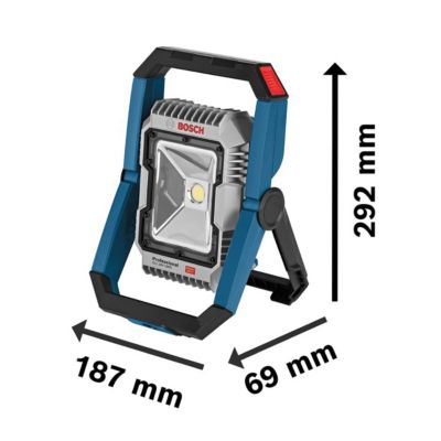 Projecteur de chantier Boch 18V, 1900 lumens