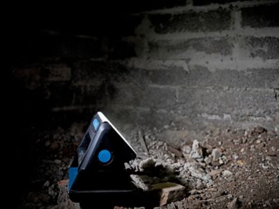 Projecteur de chantier Erbauer sur batterie 1000 lumens