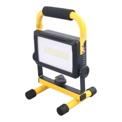 Projecteur de chantier portable à LED rechargeable 20 W