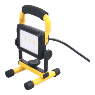 Projecteur de chantier portable filaire à LED 10 W
