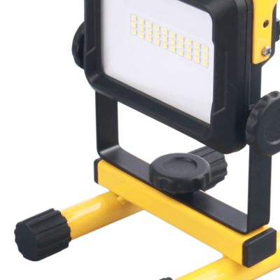 Projecteur de chantier portable filaire à LED 10 W