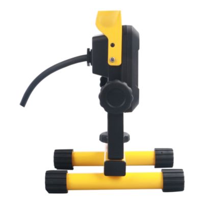 Projecteur de chantier portable filaire à LED 10 W