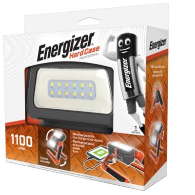 Projecteur de chantier rechargeable Energizer Hard Case professionnel 1100 lumens