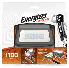 Projecteur de chantier rechargeable Energizer Hard Case professionnel 1100 lumens