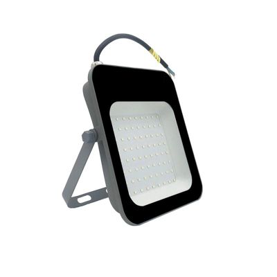 Projecteur Extérieur LED 50W IP65 Noir - Blanc Froid 6000K - 8000K - SILAMP
