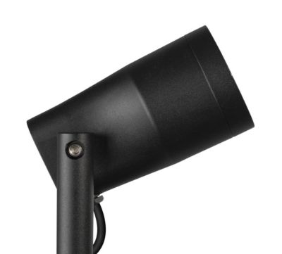Projecteur ext. SYNA GARDEN spot piquet noir LED 6W 3000K 540lm IP65 ...