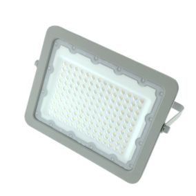 Projecteur LED 100W GRIS Etanche IP65 Forte luminosité avec LUMILEDS Puce 10000 Lumens Blanc neutre 4000K