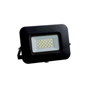 Projecteur LED 10W (60W) Noir Premium Line IP65 850lm - Blanc Chaud 2800K