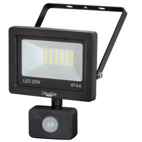 Projecteur LED 20 watt 1500 lumen IP44 mural avec détecteur