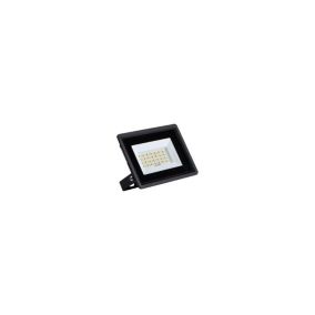 Projecteur LED 20W 1700lm Noir étanche IP65 110 (160W) 105mmx120mm - Blanc Naturel 4000K