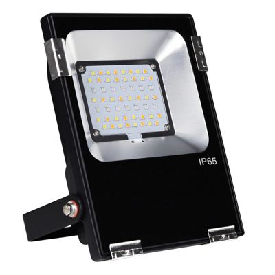 Projecteur LED 20W 2300lm 160 RadioFréquence 2,4GHz étanche IP65 152mm - RGB+CCT 2700K-6500K T04